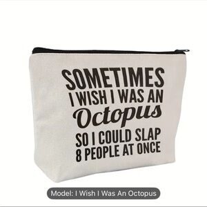 NWT- Octopus pouch Slapping with tentacles oh the ocean